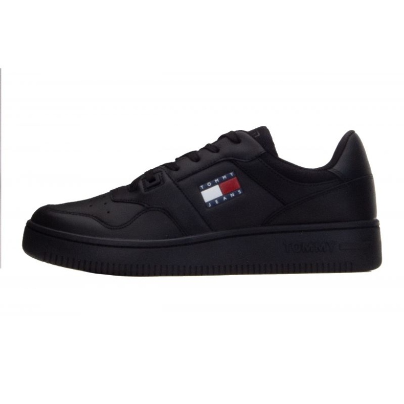 Tommy Hilfiger Retro Basket Ess M EM0EM00955 Pantofi Ogk negru 1