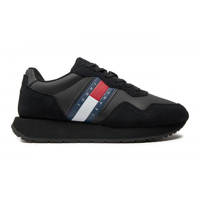 Pantofi Tommy Hilfiger Modern Runner EM0EM01316BDS negru 1 Pantofi Tommy Hilfiger Modern Runner EM0EM01316BDS negru 1