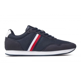 Pantofi Tommy Hilfiger Lo Runner Mix M FM0FM04958DW5 negru 1