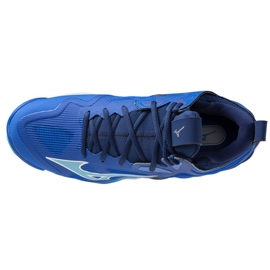 Pantofi Mizuno Wave Momentum 3 Mid V1GA231701 albastru 1