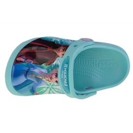 Saboți Crocs Fl Disney Frozen Ii T Clog Jr 206804-4O9 albastru 6