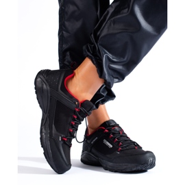Pantofi de trekking pentru femei SOFTSHELL Outdoor DK 1096 negru 1