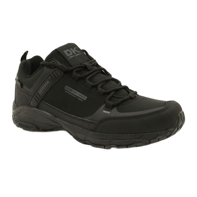 Pantofi de trekking pentru bărbați SOFTSHELL DK negri negru 1 Pantofi de trekking pentru bărbați SOFTSHELL DK negri negru 1