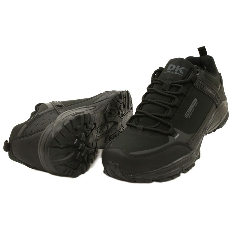 Pantofi de trekking pentru bărbați SOFTSHELL DK negri negru 4 Pantofi de trekking pentru bărbați SOFTSHELL DK negri negru 4