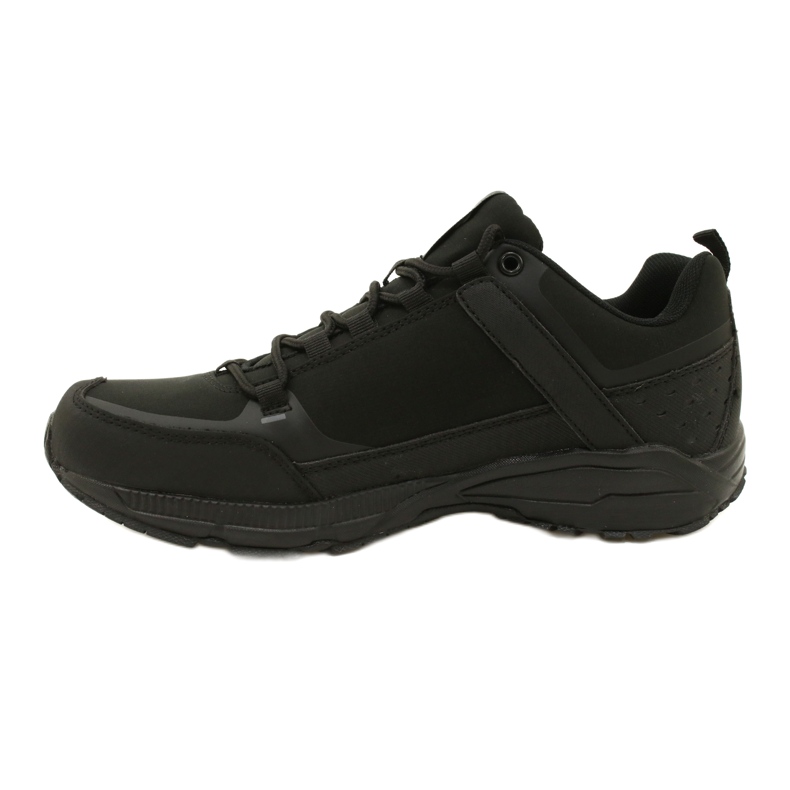 Pantofi de trekking pentru bărbați SOFTSHELL DK negri negru 2 Pantofi de trekking pentru bărbați SOFTSHELL DK negri negru 2