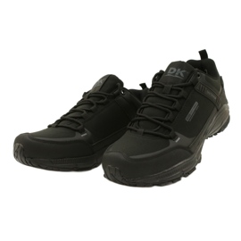Pantofi de trekking pentru bărbați SOFTSHELL DK negri negru 3 Pantofi de trekking pentru bărbați SOFTSHELL DK negri negru 3