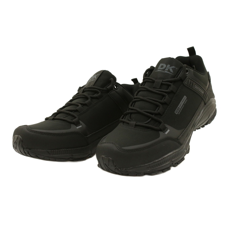 Pantofi de trekking pentru bărbați SOFTSHELL DK negri negru 3 Pantofi de trekking pentru bărbați SOFTSHELL DK negri negru 3