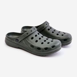 Sandale Flip-flops pentru bărbați pentru piscină de grădină verde închis 2