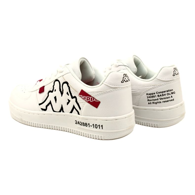 Pantofi sport Kappa Bash Ol 242881 1011 alb 4