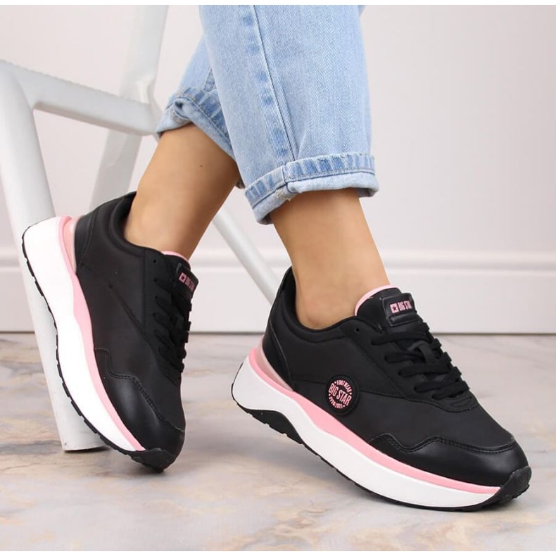 Pantofi Big Star W JJ274A014 INT1938A negru 1