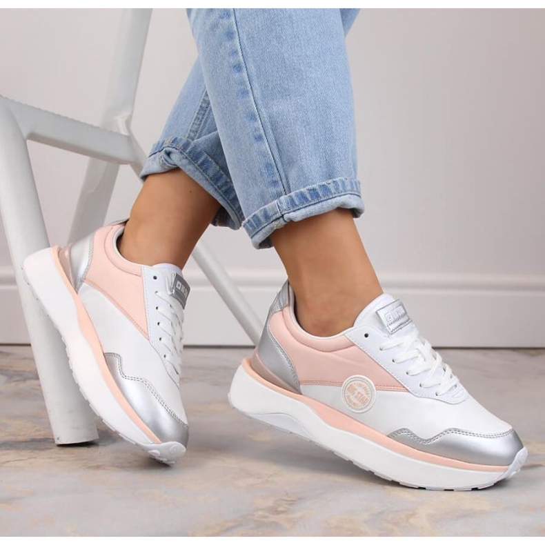 Pantofi Big Star W JJ274A015 INT1938B alb 1