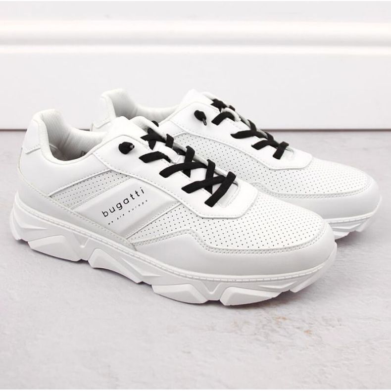 Pantofi sport albi Bugatti M INT1977 1