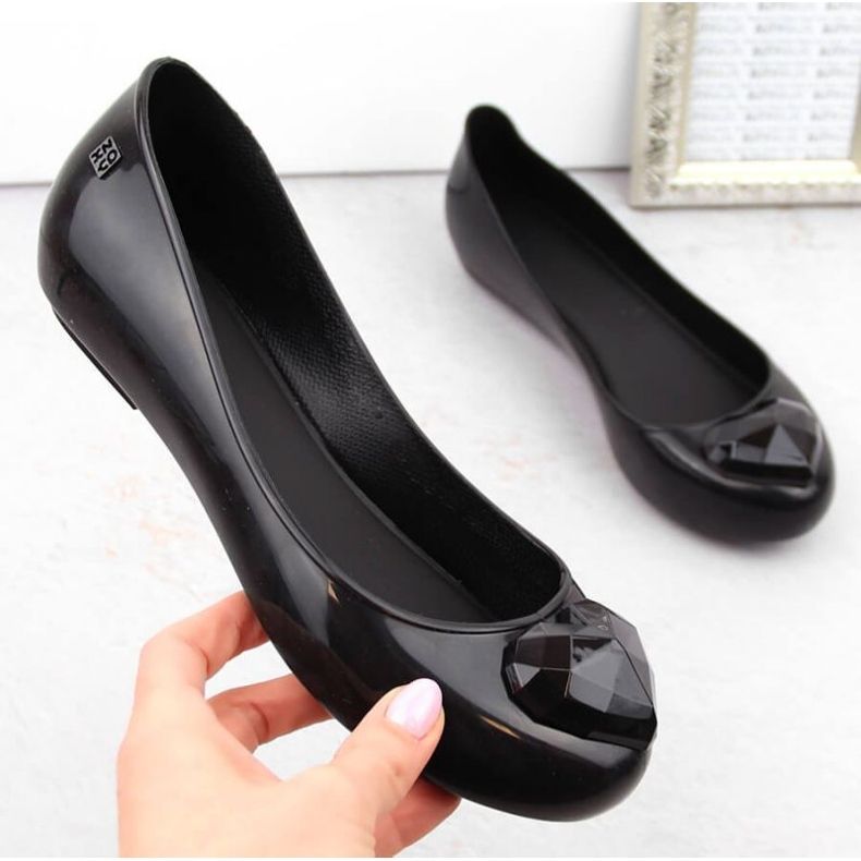 Balerini confortabili, parfumati, Zaxy W INT2007B, negri negru 2