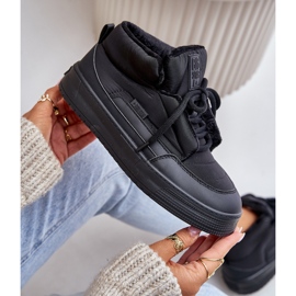 Pantofi izolați pentru damă Big Star OO274A530 Negri negru 3