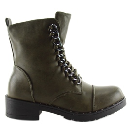 Imbracaminte de lucru verde pentru femei 30716 verde 1