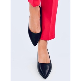 Crafts Pompe negre cu toc jos negru 1