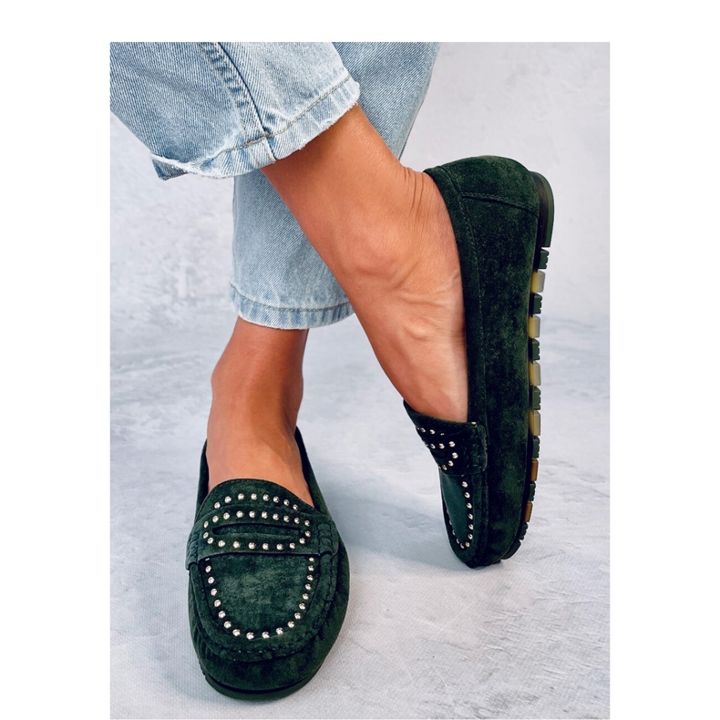 Mocasini de dama Deys Green - Inello verde 2