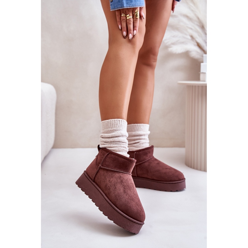 Cizme de zapada Model 20216-4H Maro Inchis 1