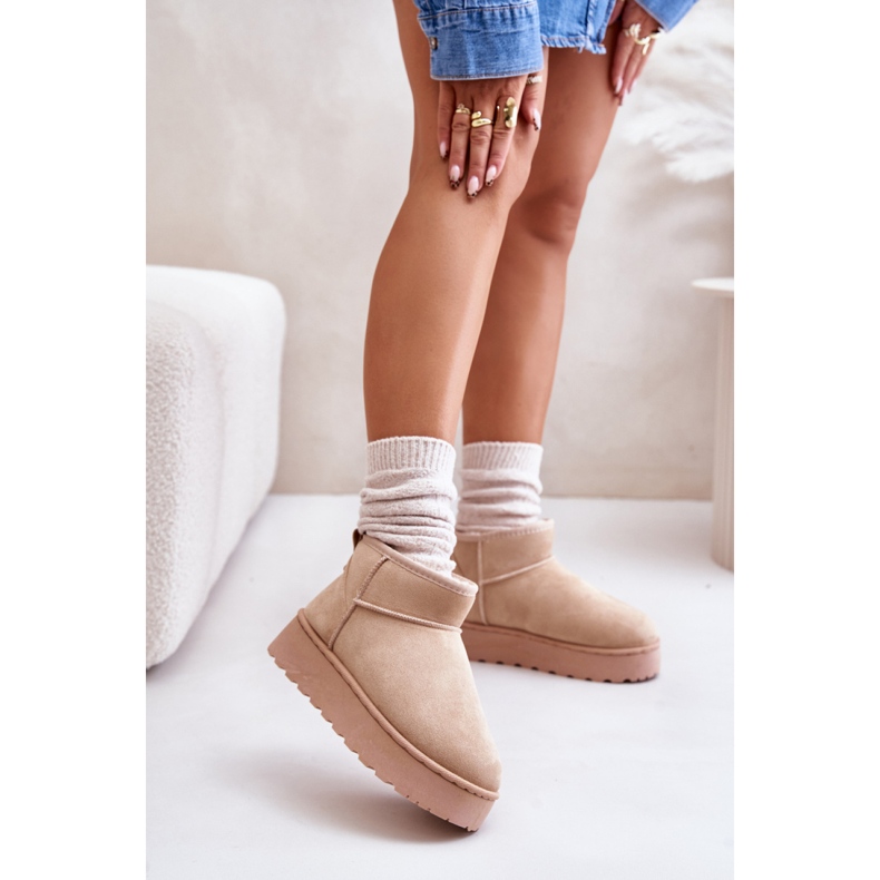 Cizme de zapada Model 20216-4C Bej 1