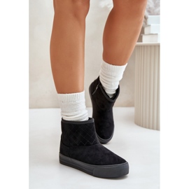 Big Star OO274A522 Cizme negre pentru zapada negru 1