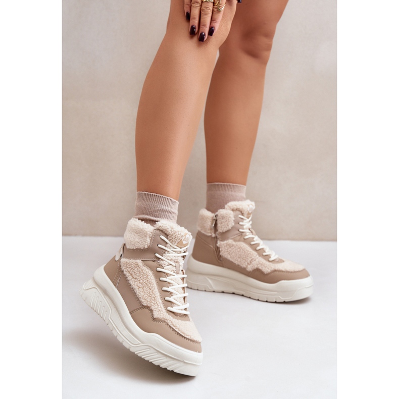 Lee Cooper LCJ-24-47-3146 Pantofi sport bej 1 Lee Cooper LCJ-24-47-3146 Pantofi sport bej 1