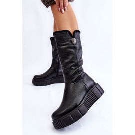 Step in style Cizme Model Bayla 70121 Negru - Pas in stil 2
