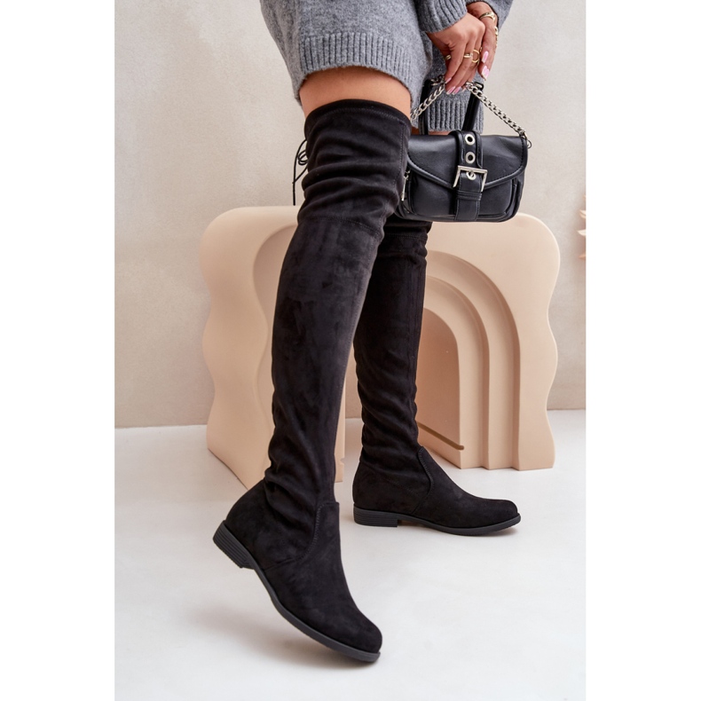 Model A26 Cizme negre negru 1