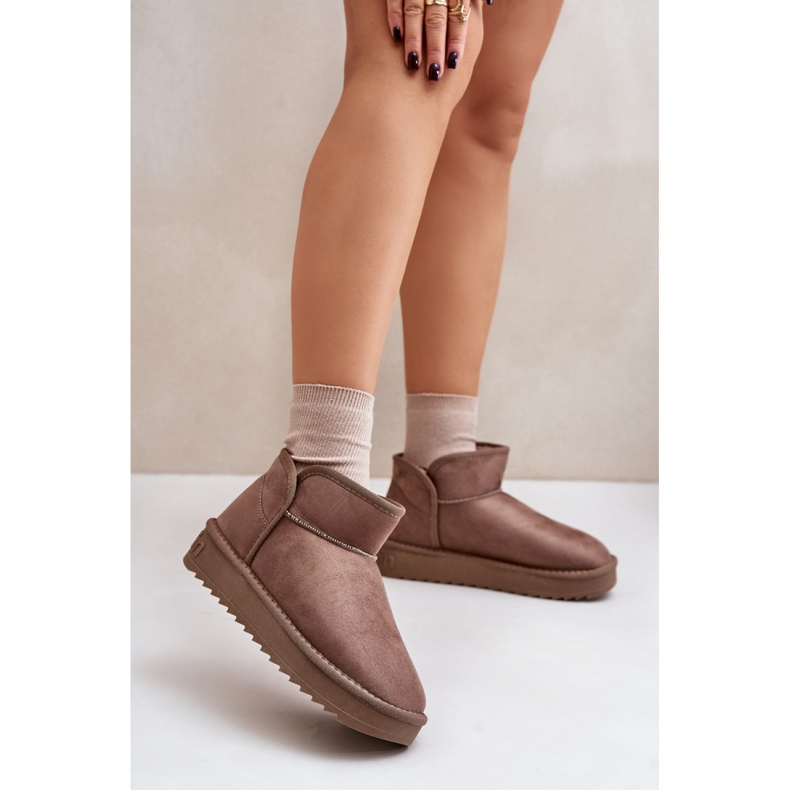 D.Franklin DFSH370010 Cizme de zapada Taupe bej 1