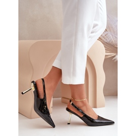 Stilettos Model CH878 Negru 2