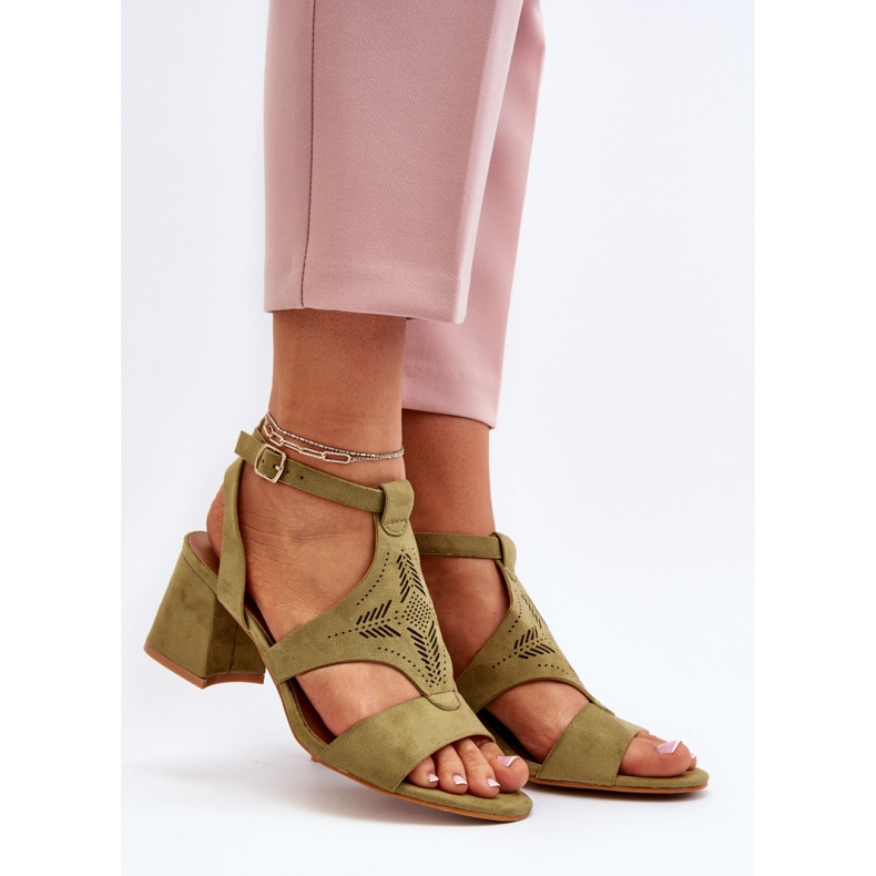 Sandale Model N24-028 Verde 1