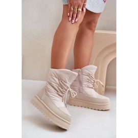 Big Star OO274885 Cizme de zăpadă bej 1 Big Star OO274885 Cizme de zăpadă bej 1