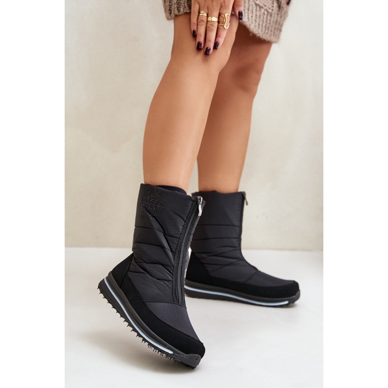 Progress PROGJ-22-130 Cizme negre pentru zapada negru 1