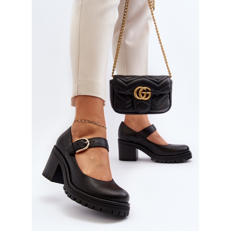 Zazoo 20166 Pompe negre negru 1