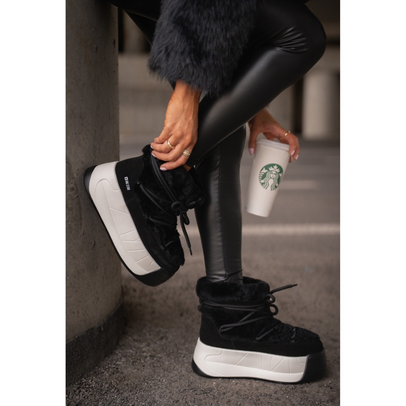 Big Star OO274A206 Cizme negre pentru zapada negru 1 Big Star OO274A206 Cizme negre pentru zapada negru 1