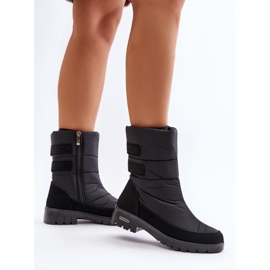 Progress PROGJ-21-16 Cizme negre pentru zapada negru 1