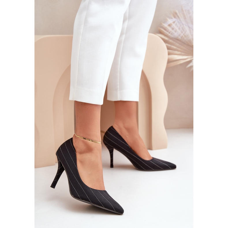 Stilettos Model SQC-124 Negru 1