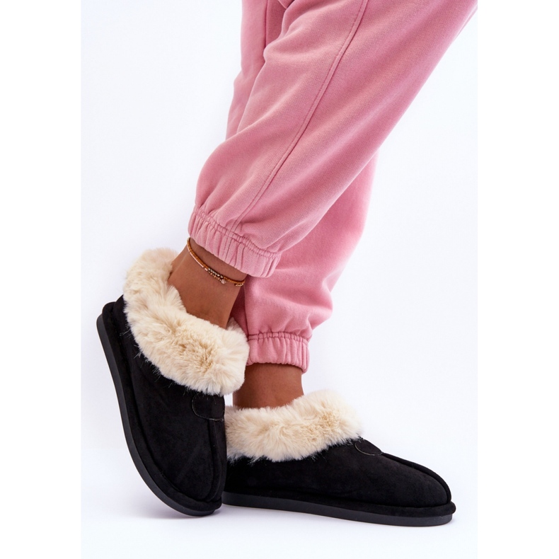 Papuci Model EV-58 Negri negru 2