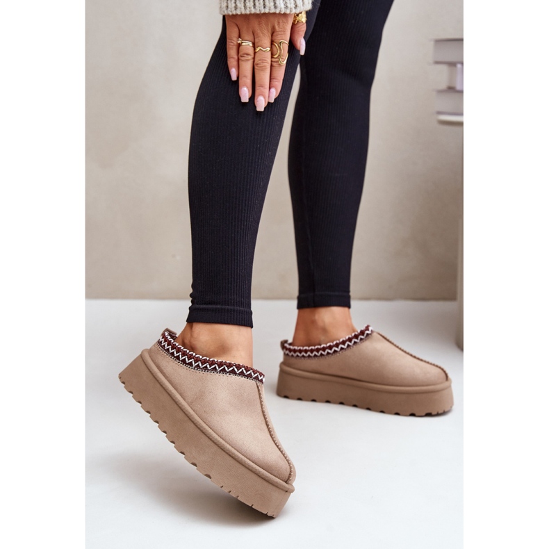 Cizme de zapada Model VL242P Bej Deschis 1