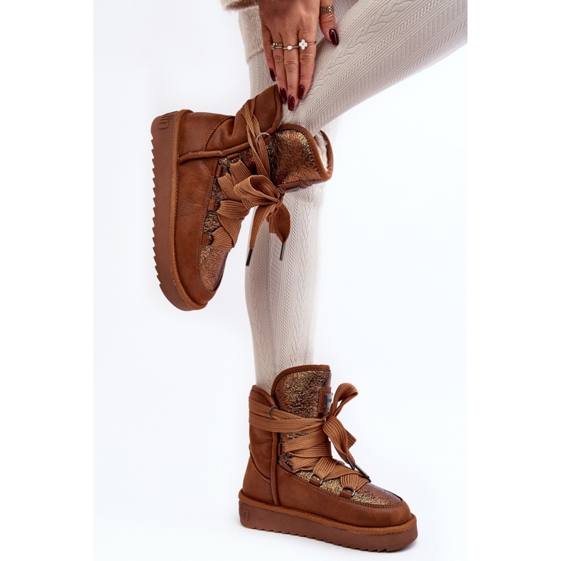 Cizme de zapada Model DFSH370006 Maro 2 Cizme de zapada Model DFSH370006 Maro 2