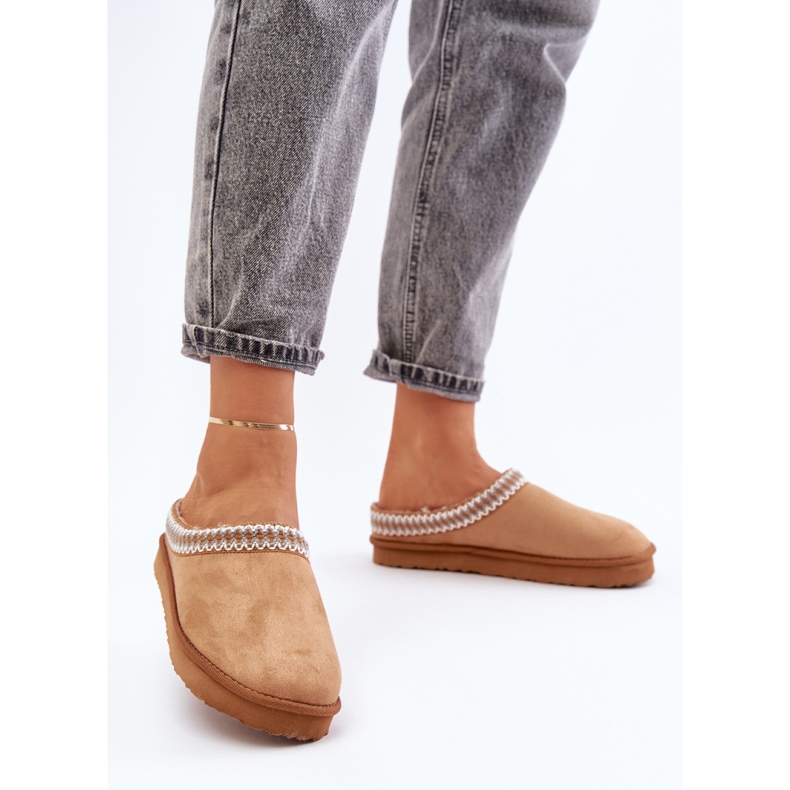 Inblu FX000021 Papuci Camel maro 1 Inblu FX000021 Papuci Camel maro 1