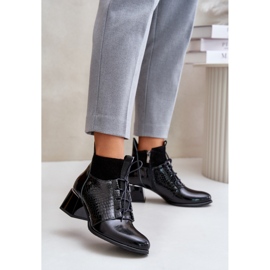 Zazoo 60503 Botine negre negru 1