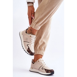 Pantofi sport Model US6 Bej/Maro 1