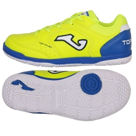 Pantofi de fotbal Joma Top Flex In Jr TPJS2409IN galben 4