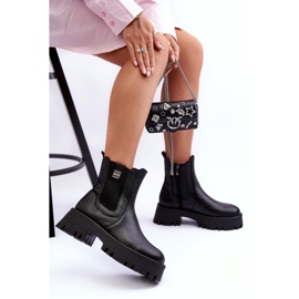 Cizme Chelsea Model 60453 Negru 2