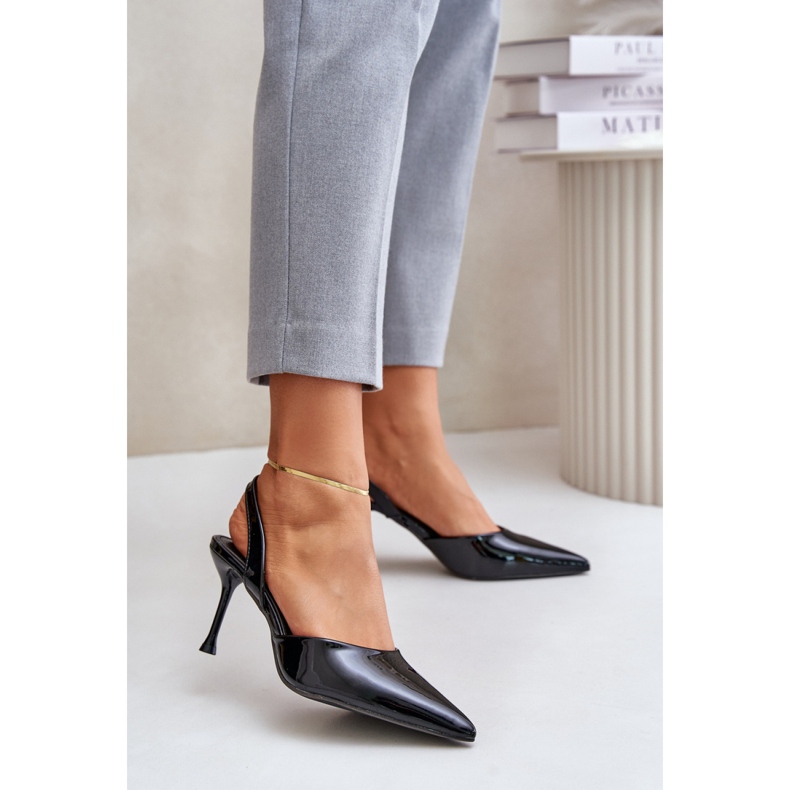 Stilettos Model SQC-128 Negru 1