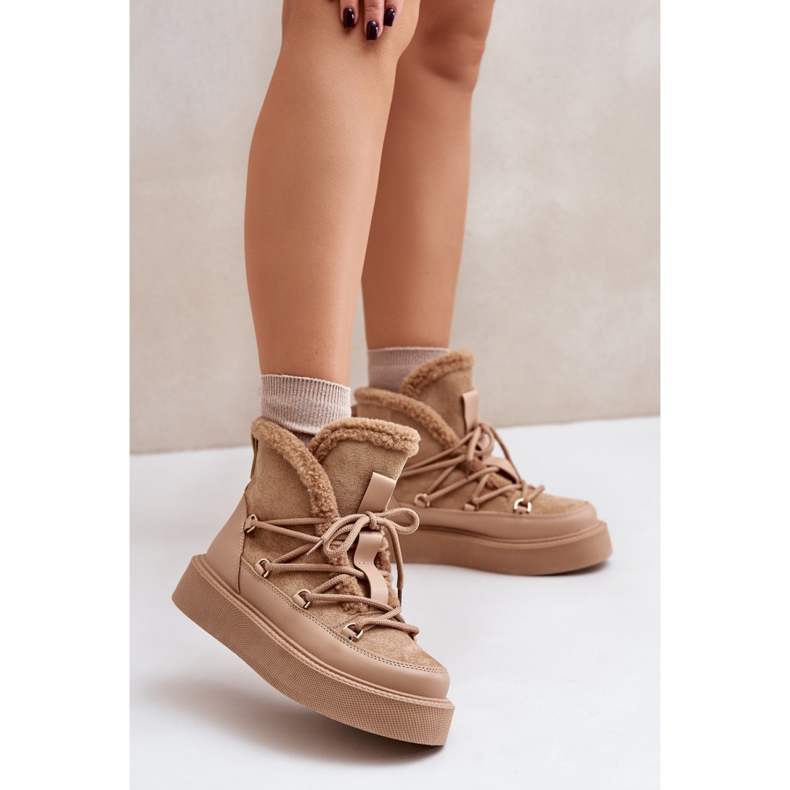 Cizme de zapada Model 24882 Bej Inchis 1 Cizme de zapada Model 24882 Bej Inchis 1