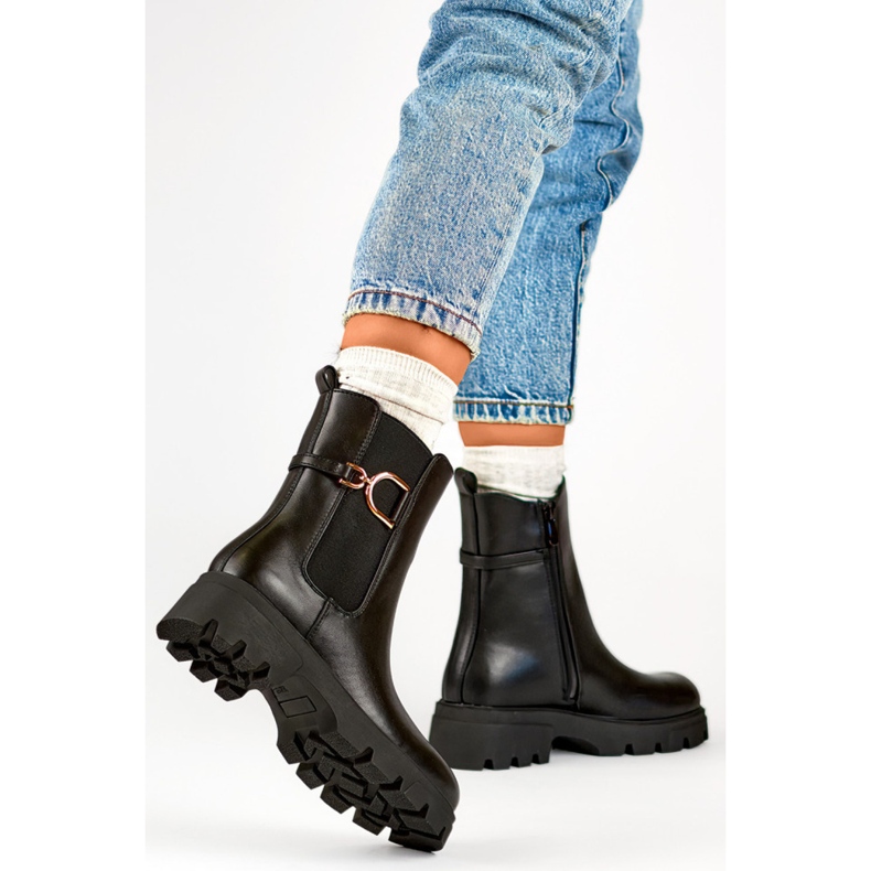 Muncitori Model K-99257 Negru 1