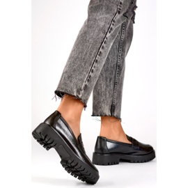 Mocasini Model XR-374B Negri negru 1