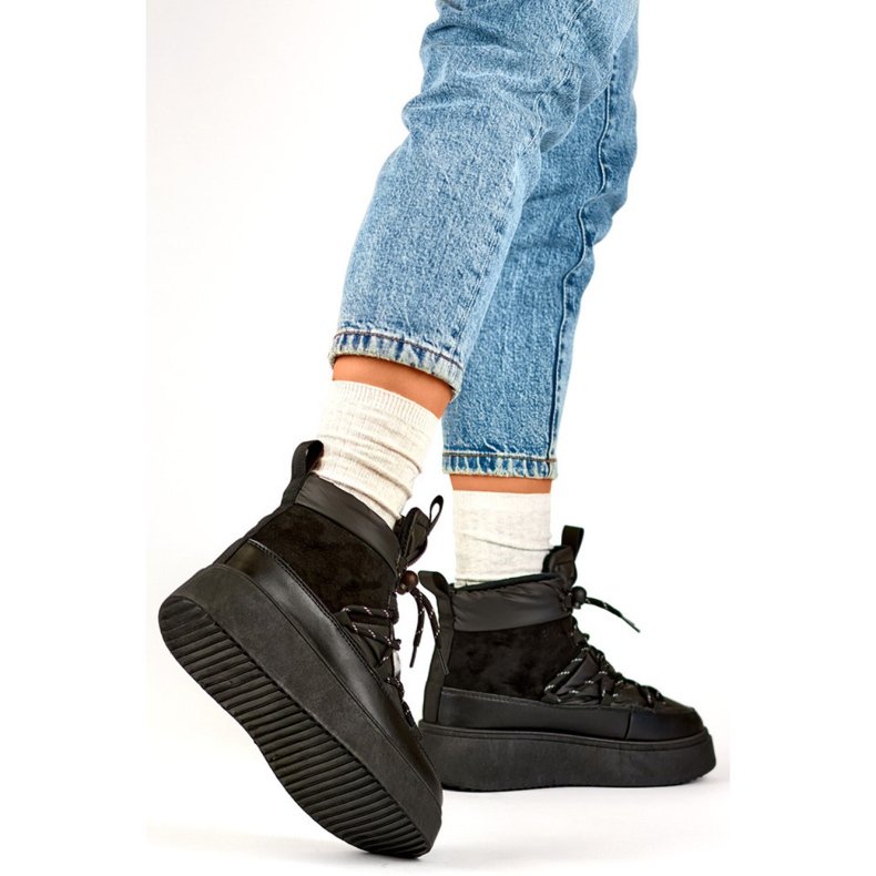 Cizme de zapada Model 24-72302B Negru 1