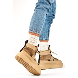 Cizme de zapada Model 24-72302BE Bej 1 Cizme de zapada Model 24-72302BE Bej 1